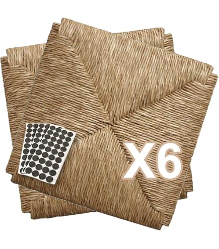 ArredaSì Fondi in Paglia 37x37cm con Angoli (MOD. 998 zf) Ricambi per