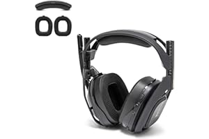 WC Mod Kit A50 - Cooling Gel Earpads + Headband Replacement for Astro A50 Gen 4, Gen 5 & A50X by Wicked Cushions | Enhanced Comfort, Cooling & Durability | Black