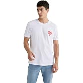 DeFacto Valentine's Day Unisex Short Sleeve T-Shirt Unisex Adult White