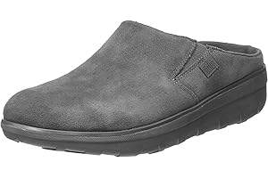 Fitflop Loaff Tm Suede Clog, Pantofole a Collo Basso Donna