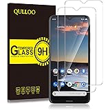 QULLOO Verre Trempé pour Nokia 5.3, Protecteur D'écran Ultra Résistant Dureté 9H Film Protection Écran pour Nokia 5.3-2 Pièce