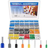 woshilaoDS 800Pcs Insulated Wire Terminals Set, Wire Terminals Tool Kit, Wire Connectors and Terminals for Terminal Crimp Pli