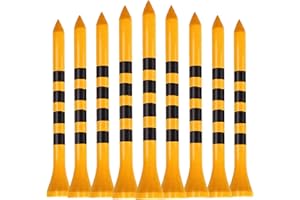 LIKOSO Golf Tees de Madera Paquete de 100,83mm/70mm/54mm/38mm