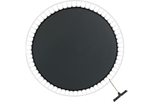 UVCMDUI Lona de Salto de Reemplazo para Cama Elástica con Diametro de 244cm 42/48 Ojales, Tapete de Repuesto para Trampolín Sprungmatte Sprungtuch Adecuado para Redonda Trampoline