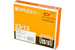 Grapas marca Plus Office modelo GRAPAS PLUS N-23/13 CAJA 1000U