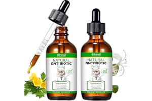 VFJVLVDG Antibiotics for Cats, Cat Antibiotics for Infections, Supports Cat Allergy Itch Relief (120ml)