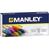 MANLEY Soft Waxes, Box x 10 Colours