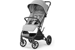 Inglesina Zenit Passeggino, Grigio, Compatto, Adatto fino a 22kg, Ruote con Sospensioni, Seduta Ampia, Esclusiva Amazon