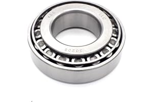 PARTS AND PARTS Cuscinetto a rulli conici 30206, 30 x 62 x 17,25 mm, precisione ad alta resistenza per carichi assiali e radiali, DIN 720 ISO 355, durevole e resistente al calore