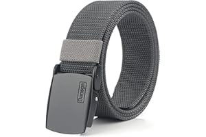 Bansga Cinturón táctico militar Hombres Hebilla metálica Espesar Cinturones de lona de nylon para hombres