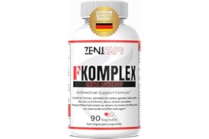 ZENICAPS F KOMPLEX OXIVAL ADVANCED Original Kapseln Stoffwechsel FKomplex Support Complex F-Komplex Formula* | Einfache Anwendung | 90 Kapseln