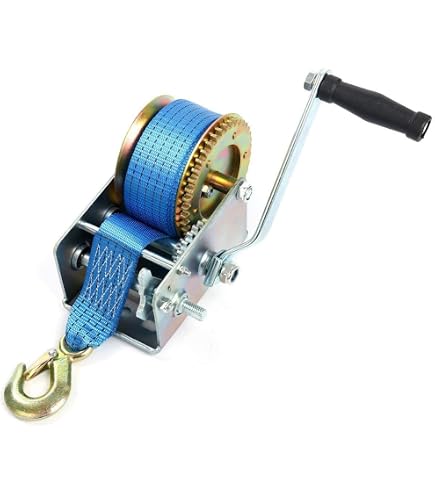 ARGA Unterputz-Sicherheits-Seilwinde A30 – 30 Kg Tragkraft, 2,8 M Hubhöhe, Für 1,8 Mm Seil, Inkl. Kurbel & Deckplatte