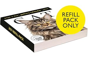 Cat Page-A-Day® Gallery Calendar Refill Pack 2027: A Delightful Gallery of Cats for Your Desktop
