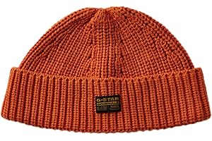 G-STAR RAW Originals Fisherman Beanie Beanie, Pomarańczowy (pomarańczowy D24321-B146-1018), jeden rozmiar