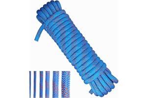 TREAD STAR Treadstar、PolypropyleneRope、Seil 10mm Blue Schnur Rope 、BootstauwerkAnkertauwerk Dock Lines Braided Rope Nylon Cord（8mm-10Meter）