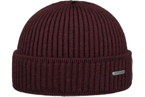 Stetson Gorro Parkman Mujer/Hombre - Made in Italy Gorros con Vuelta de Costilla Esquiar Invierno otoño/Invierno