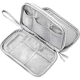 Waterproof Travel Cable Organizer, Electronic Organizer Bag | Small, Accessories Case Portable Cables for Charger, USB Stick,