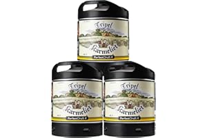 ‎PERFECTDRAFT Bier PerfectDraft 3 x 6-Liter Fässer Bier. Bier passend für Zapfanlage für Zuhause. Inklusive 15euros Pfand. (Tripel Karmeliet)