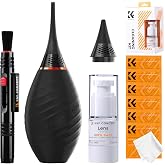 K&amp;F CONCEPT 10 in 1 Camera Cleaning Kit for Lens and Filter | Multifunction Air Blower, 6 x Microfibre Cloth, Pen and 20 ml C
