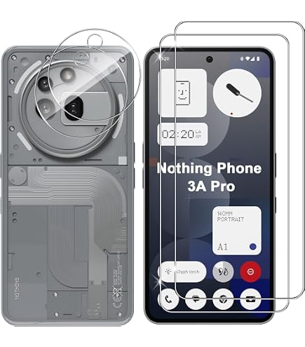 Nothing Phone (3a) Pro Smartphone 12+256GB SIM-Free - Grey