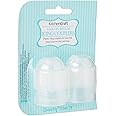 KitchenCraft Sweetly Does It Icing Couplers, Plastic, Medium, Piping Bag Coupler Set, 2 Piece,Transparent