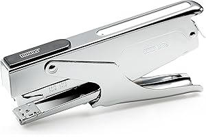 Schneider Novus Pince agrafeuse de bureau B 38, 65 mm, 40 feuilles (Chromé)