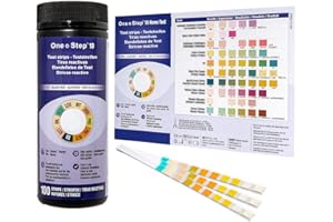 One+Step 100 x Test de Bandelettes de santé - multi 10 paramètre - avec une carte de référence