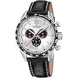 Candino Mens Chronograph Quartz Watch with Leather Strap C4681/1