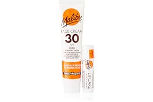 Malibu Face Lotion Plus Lipbalm with SPF30