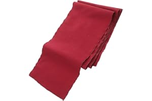 VORCOOL Protège-clavier piano tissu 128 * 15CM Piano clavier anti-poussière (rouge)