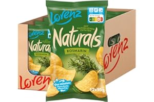‎LORENZ SNACK WORLD LORENZ | Naturals Rosmarin | 12 x 95 g | vegetarisch