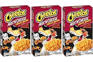 GIFTOLUXE Cheetos Cheesy Bacon Mac 'n Cheese Box 170g | Easy to Cook Pasta with Cheesy Bacon Flavor | American Snacks | 3 Pack