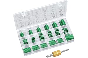 AUTOUTLET Joints Toriques 270PCS Kit 18 Taille Joints de Rechange Hydraulique Climatisation Bonne Étanchéité Sur Des Raccords d'arrosage Pour Porte, Fenêtre, Electroménagers, Roulement, Pompe, Vert
