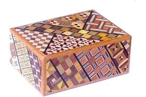 Logica Giochi art. SCRIGNO YOSEGI - Scrigno Segreto Giapponese - Rompicapo 4 passi