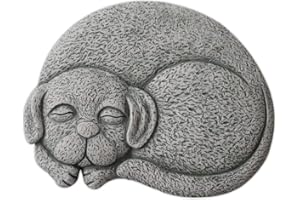 MATCHES21 HOME & HOBBY matches21 - Pietra decorativa per sentiero in giardino, diametro 28 x 3 cm, per cortile e giardino