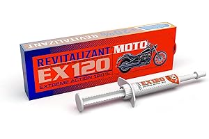 XADO 2/4 Stroke Motorcycle Engine Restoration Treatment - Reduce MOT Emissions - Revitalizant EX120 Motor Engine Additive for Motorcycles Motorbikes