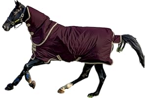 Horseware Amigo Hero Ripstop Plus Lite 0g - Fig/Navy & Tan