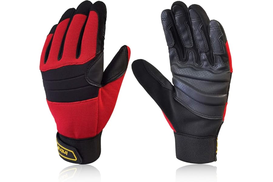 Intra-FIT Climbing Gloves Anti-Slip Durable Rope Gloves, Perfect for Rappelling, Rescue, Adventure, Outdoor Sports, Utility Work Gloves Mechanic Safety Gloves