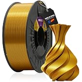 WINKLE Silk PLA Filament (Silk) King Gold | 3D Printer Filament | PLA Filament 1.75mm 300g | PLA Gold | Silky Smooth Finish |
