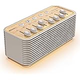 EZVALO Lite Macchina Rumore Bianco, Rumori Bianchi per Dormire, Altoparlante Bluetooth Portatile con 255+ Opzioni di Miscelaz