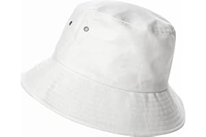 KORHLEOH Youth-Bucket-Hat for Big Boys Girls 8-16yrs,Kids Summer Solid-Cotton Sun-Beach-Hat Fisherman-Cap for Teens