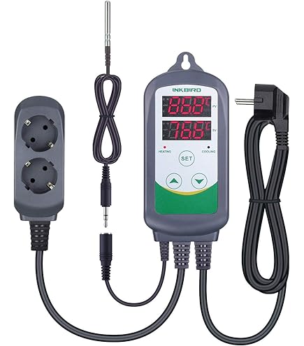 Hortiswitch 3.0 Thermostat Numérique Romberg - 3 Prises, Minuterie Hortiswitch 3.0 Thermostat Numérique Romberg - 3 Prises, Minuterie