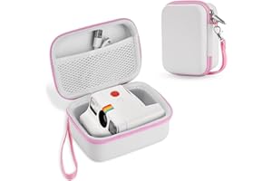 TUNYINSH Custodia compatibile per fotocamera Polaroid GO Custodia rigida Eva per Polaroid GO, antiurto - Nero, bianco, ricevuto