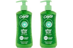 SERENETOUCH Calypso Aloe Vera After Sun Gel 250ml – Pack of 2 | Cooling & Soothing After Sun Care | Enriched with Aloe Vera & Vitamin E | For Sun-Exposed Skin