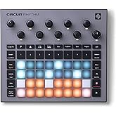 Novation Circuit Rhythm Groovebox Synthesizer: Sampler and Gr with 8 Sample Parts to Make Beats and Perform