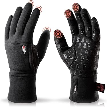 Damien Winter Handschuhe 4 Paar - Touchscreen Strickhandschuhe Warm