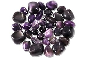Aitsite 300 g Ametista Pietra, Pietre Naturali Lucidata, Pietre e Cristalli Naturali, Cristalli Chakra, Meditazione sul Reiki Naturale