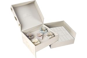 Purelei® Calendario Avvento – 25 gioielli esclusivi per ogni occasione – Regali avvento – Packaging riutilizzabile e sostenibile – calendario dell'avvento donna