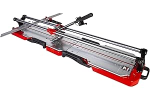 RUBI Cortadora de azulejos manual profesional TX-1250 MAX 1200 mm para corte de porcelánico y gres