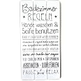 Boho-Metallschild 'Bauernhof' – 20x30 Cm, Vintage-Design, Personalisierbar